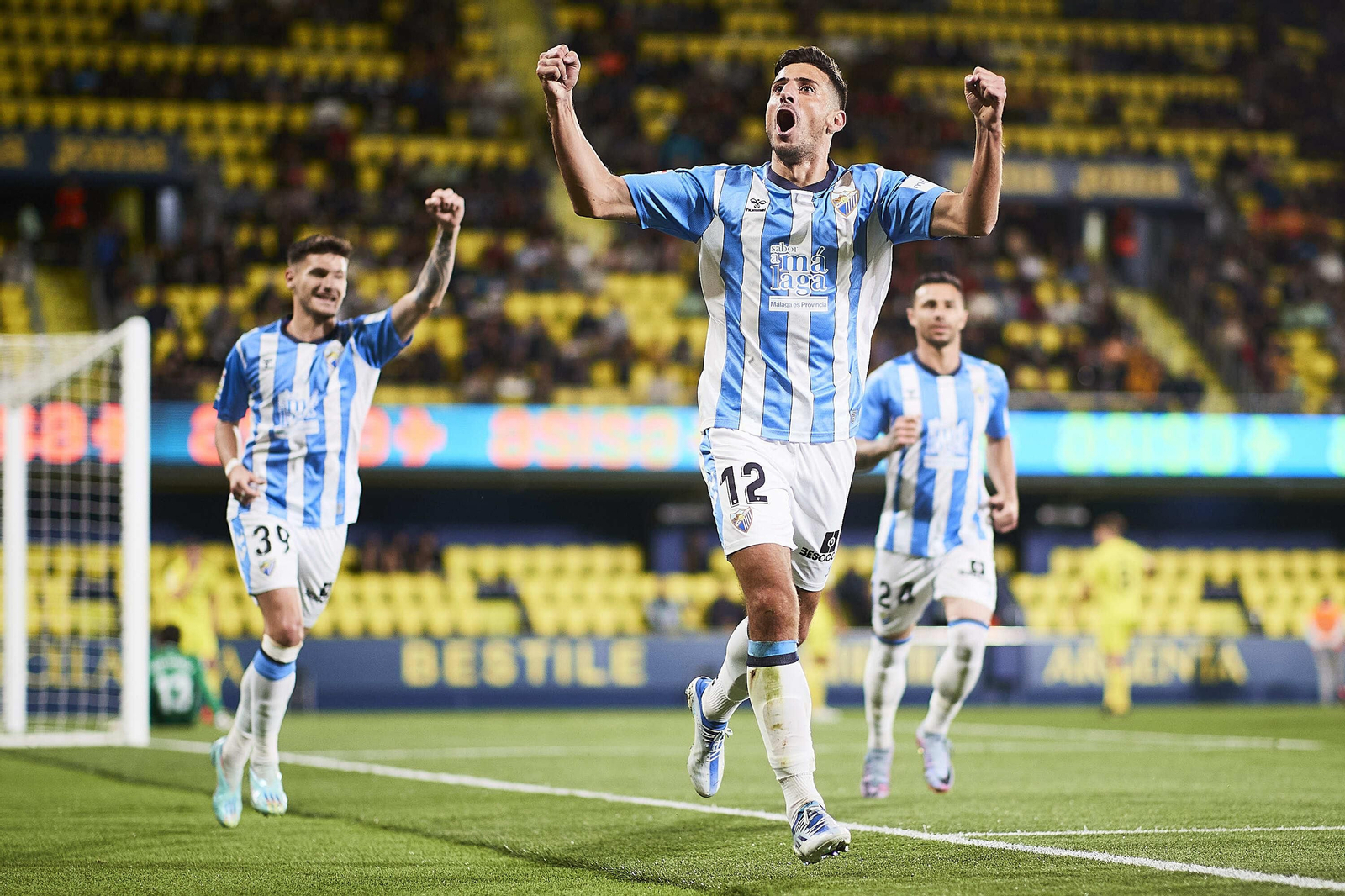 Las fotos de la victoria del Málaga CF ante el Villarreal B