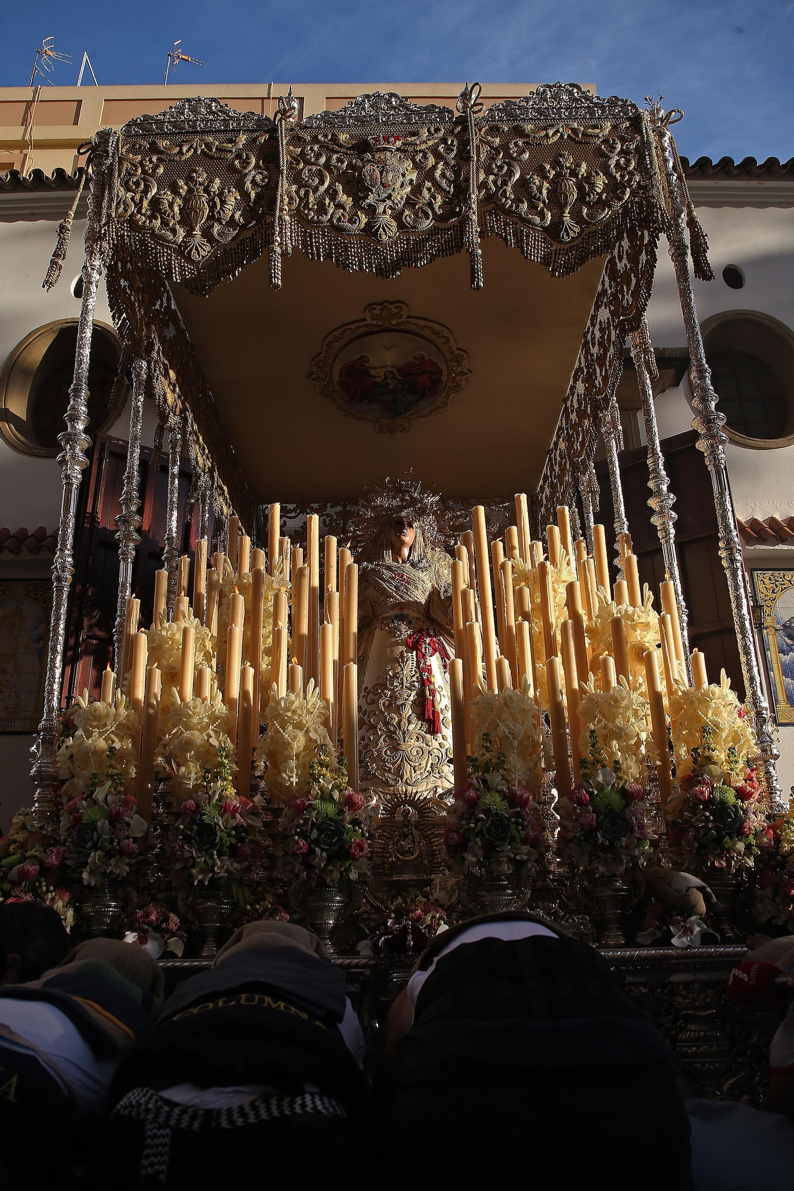 Fotos del Lunes Santo en Algeciras: Coronado de Espinas y La Columna