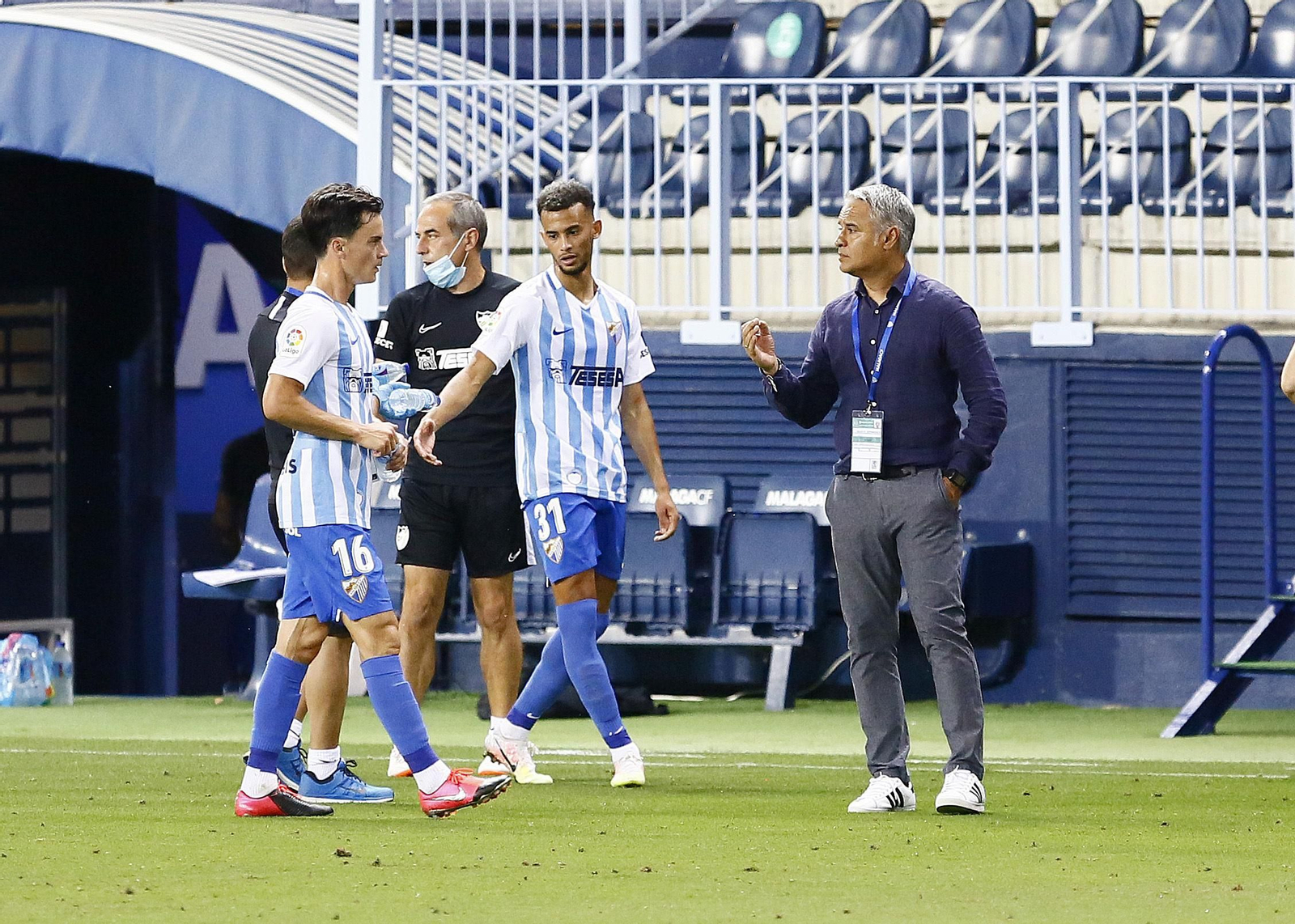 Las fotos de Sergio Pellicer en el Málaga