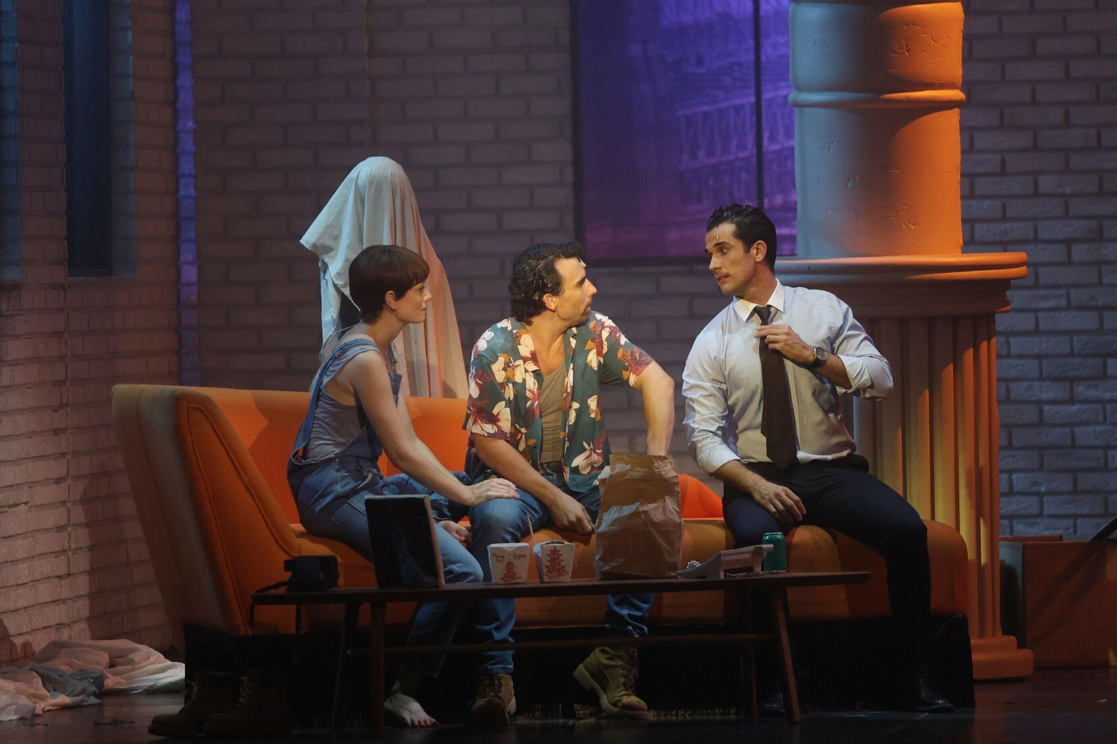 El musical de Ghost en Málaga, con David Bustamante y Ricky Merino, en fotos