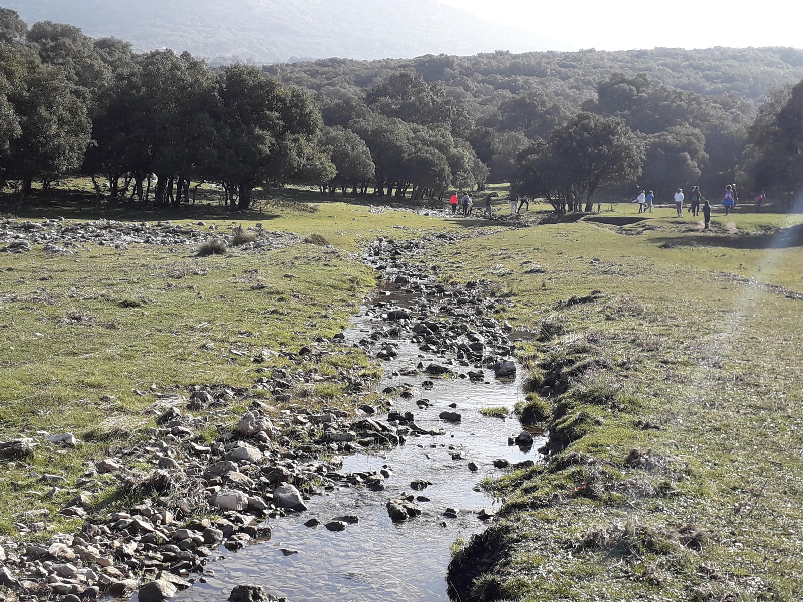 Camino al nacimiento del río Bailón. Los ríos de Córdoba se llenan de vida
