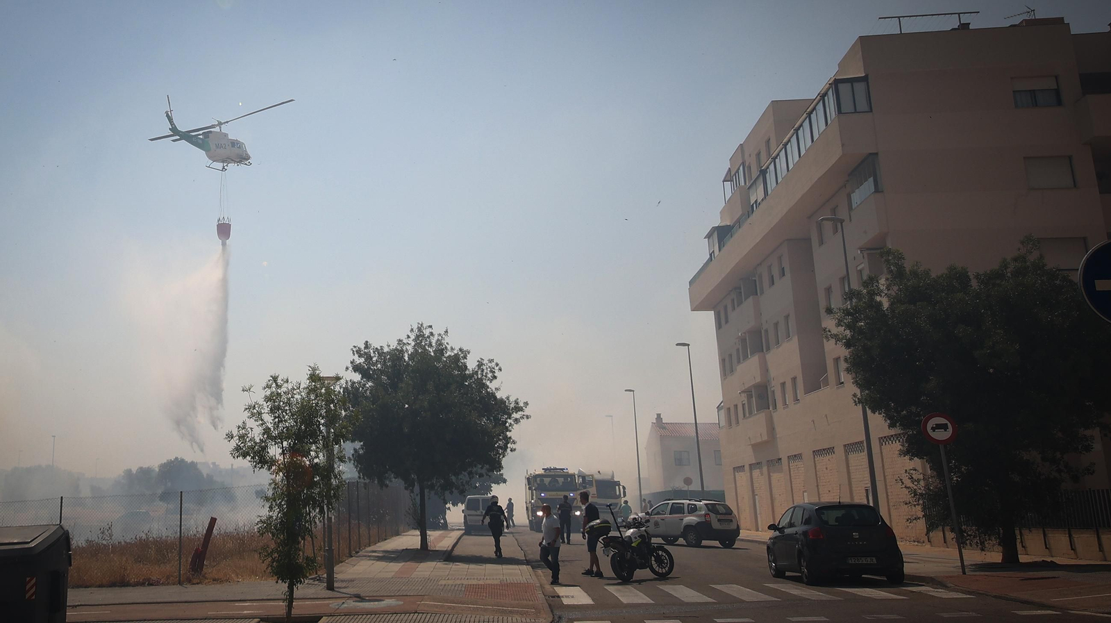 El fuego y el pánico llegan a Jerez