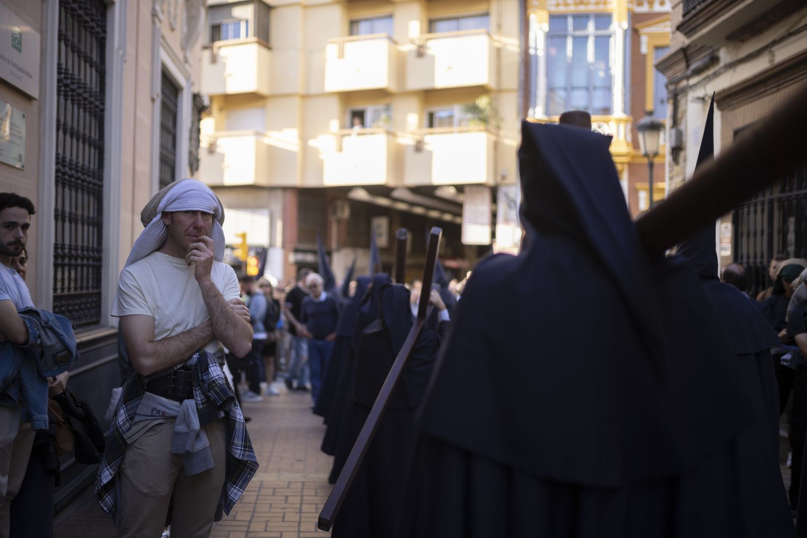 Miércoles Santo: Hermandad de la Santa Cruz de Huelva, en imágenes