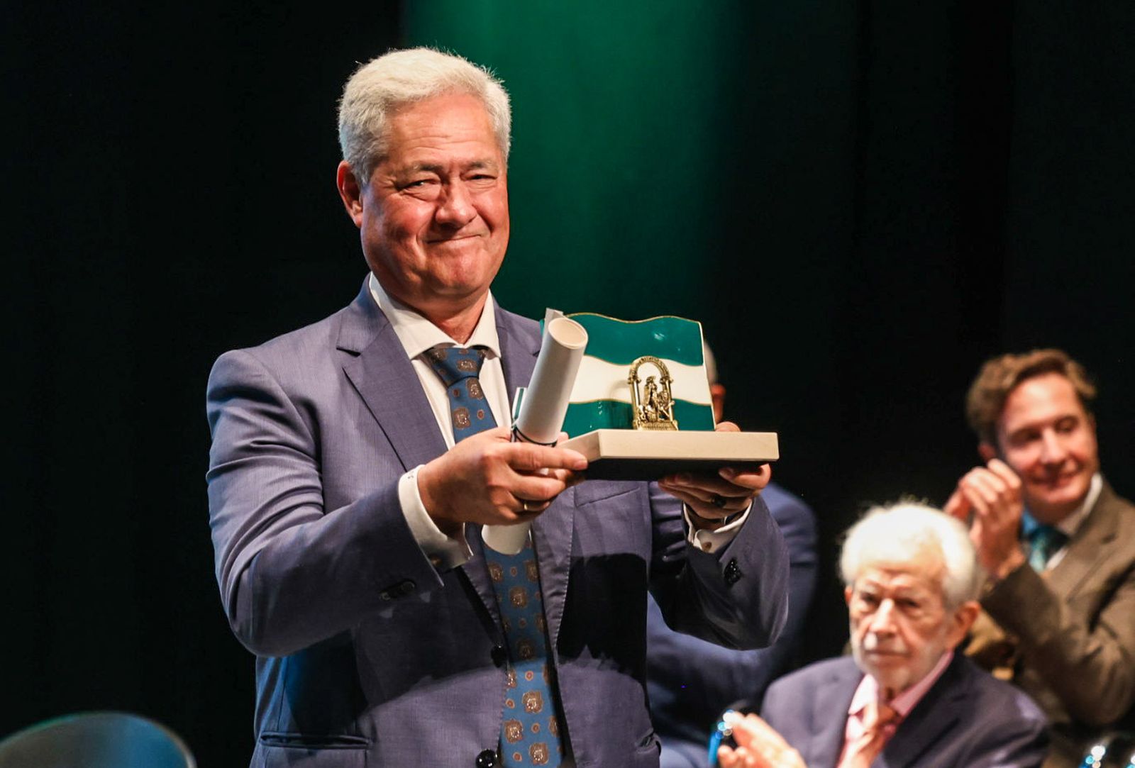 Fotografías del acto de entrega de las Banderas de Andalucía con motivo del 28F