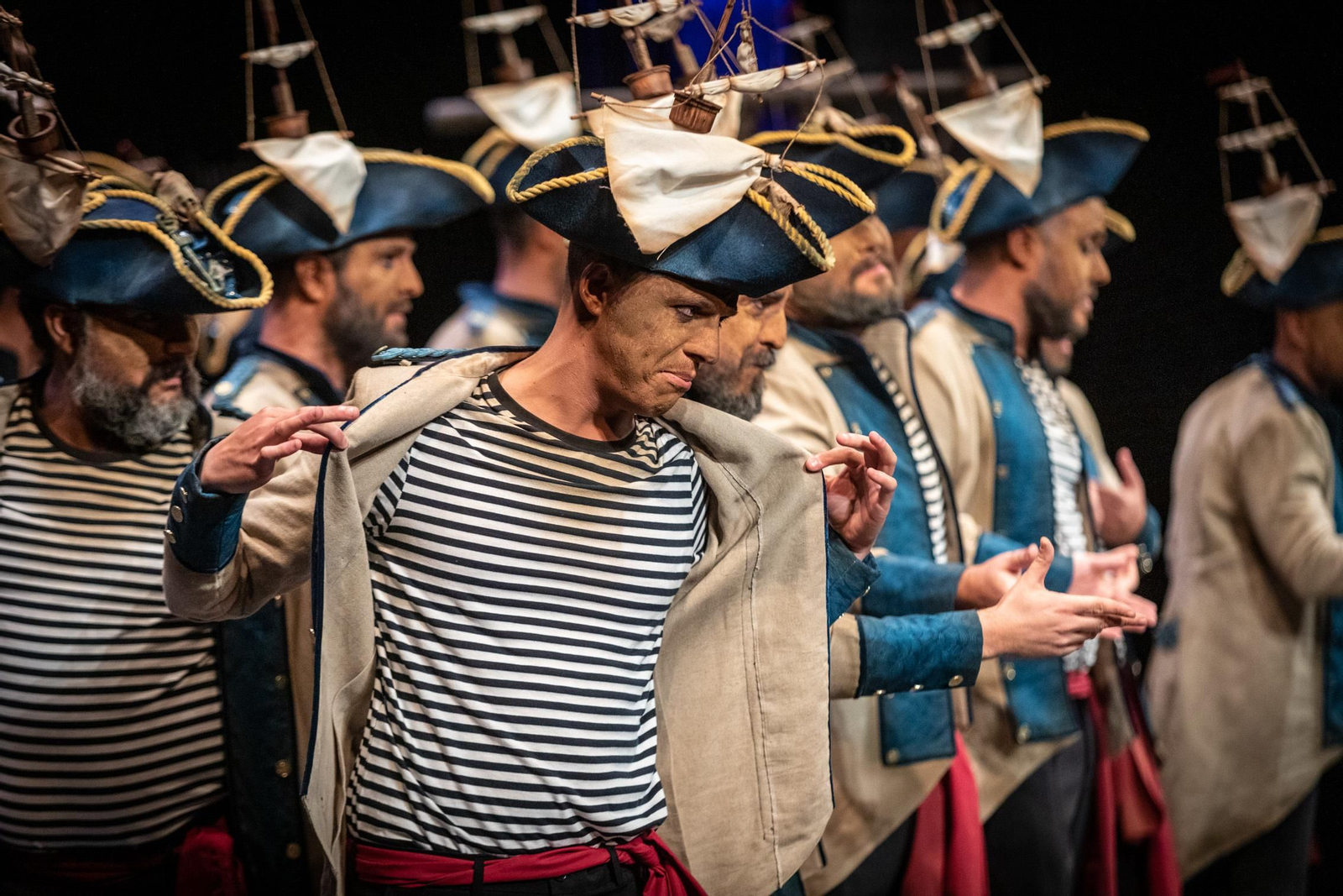 Comparsa 'Los mareas'