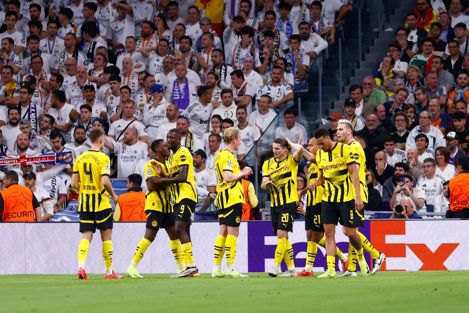 Las fotos del Real Madrid - Borussia Dortmund