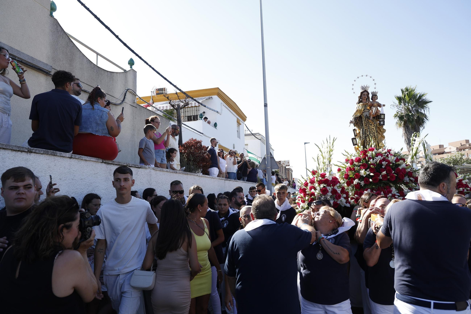 Las fotografías de la procesión de la Virgen del Carmen de Pescadores