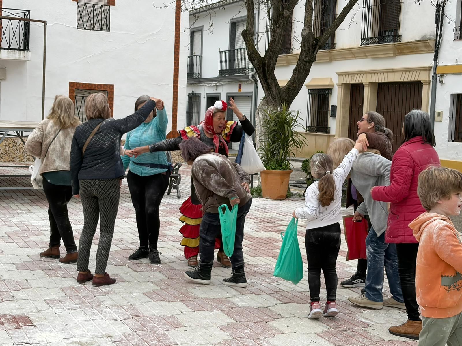 Batalla de la Harina en Ochavillo del Río.