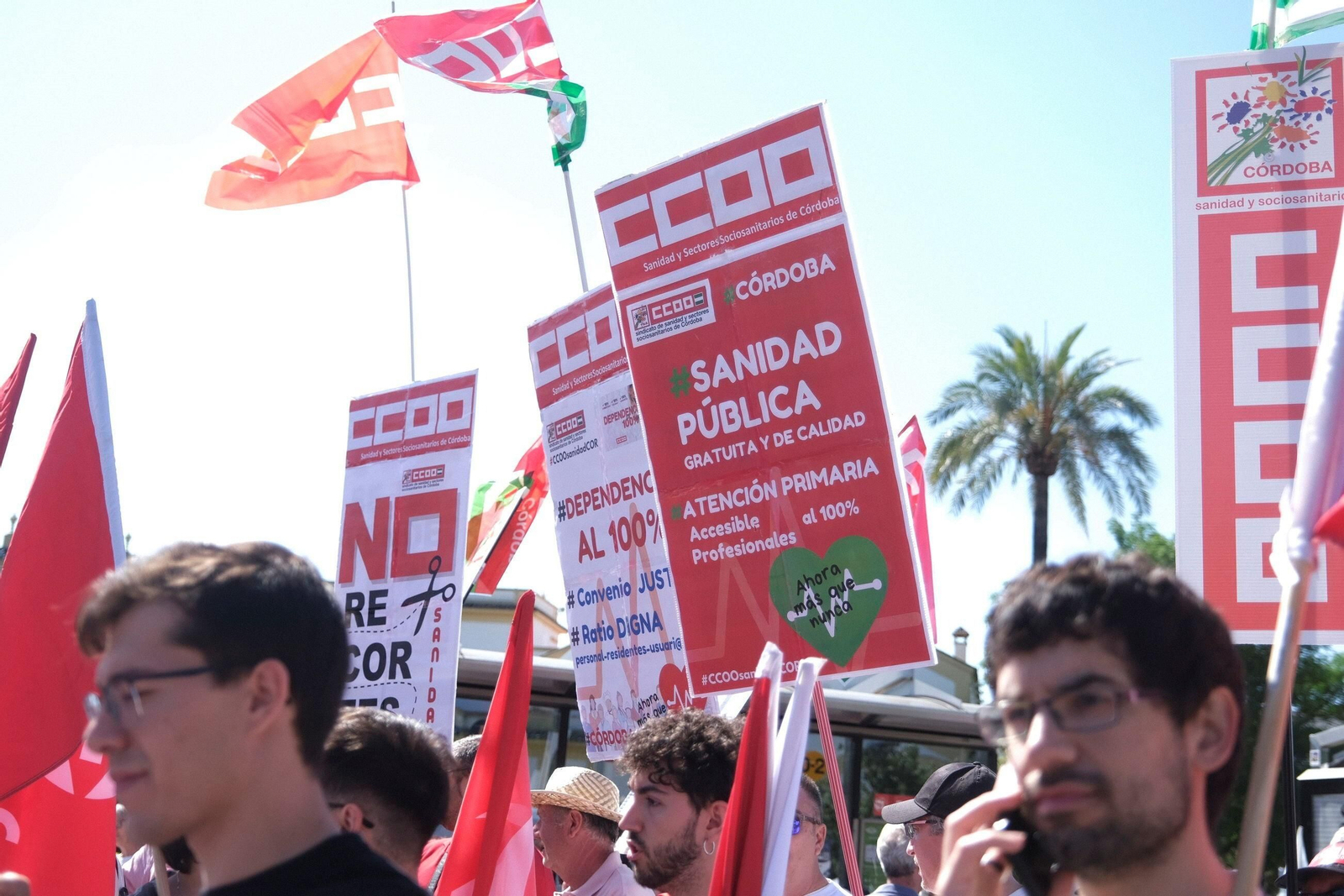 La manifestación del Primero de Mayo de Córdoba, en imágenes