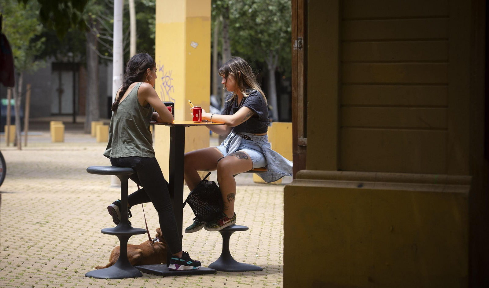 Coronavirus en Sevilla: Las terrazas de los bares en la fase 1