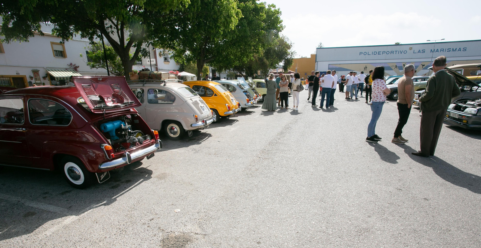 Fotos de la concentración de Seat 600 en Palmones