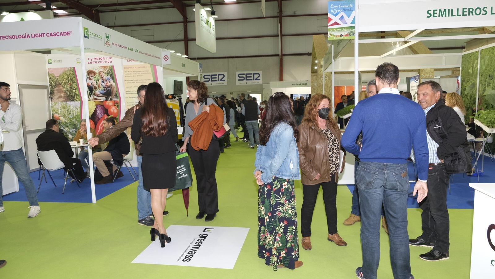 Imágenes del primer día de Expolevante Níjar.