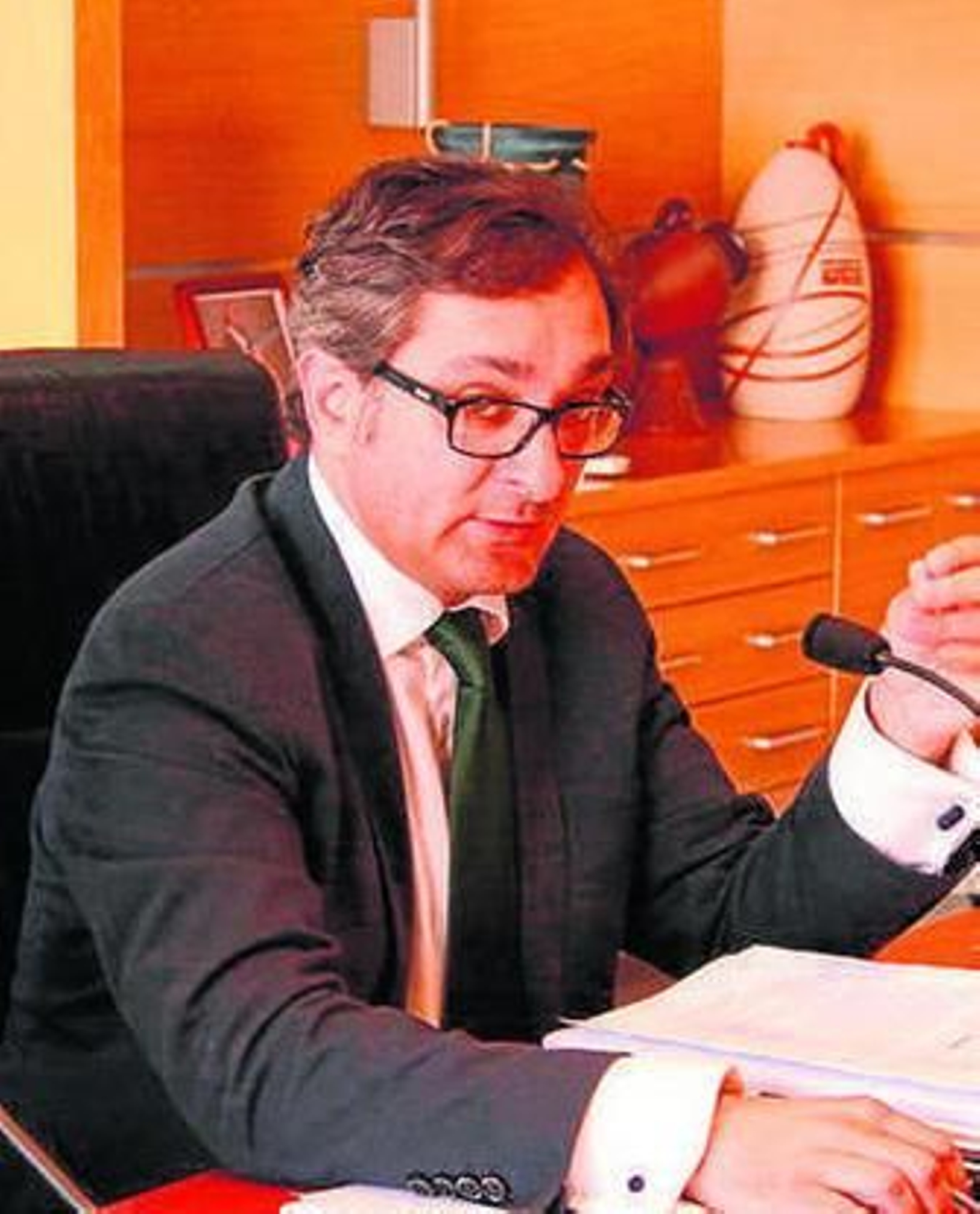 El concejal Ángel Escobar.