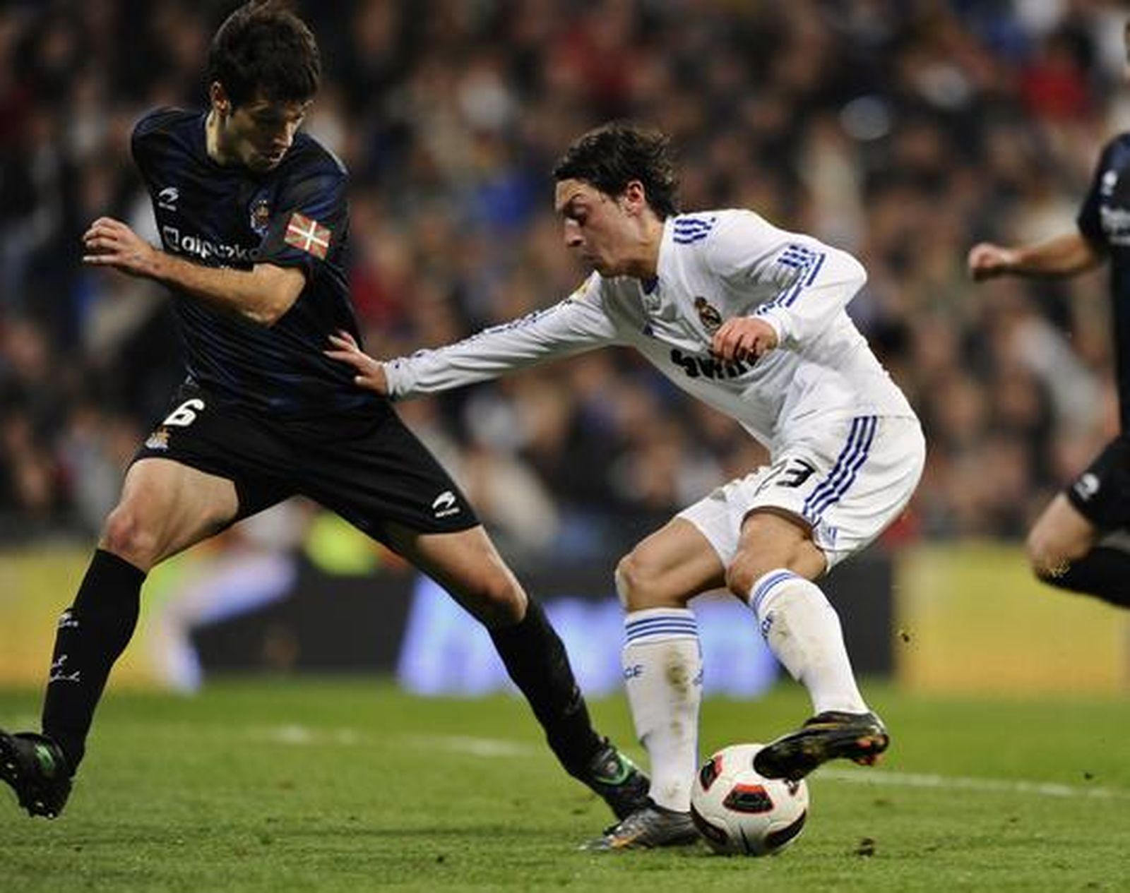 El Real Madrid recupera su mejor versión y vence a la Real Sociedad.

Foto: AFP/ Reuters/ EFE