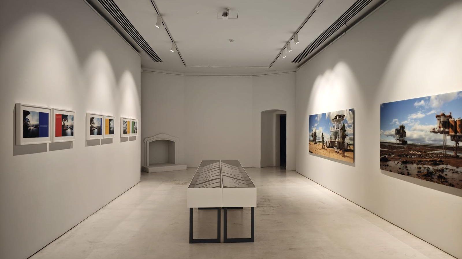 Exposición de Dionisio González. Exposición de Dionisio González.