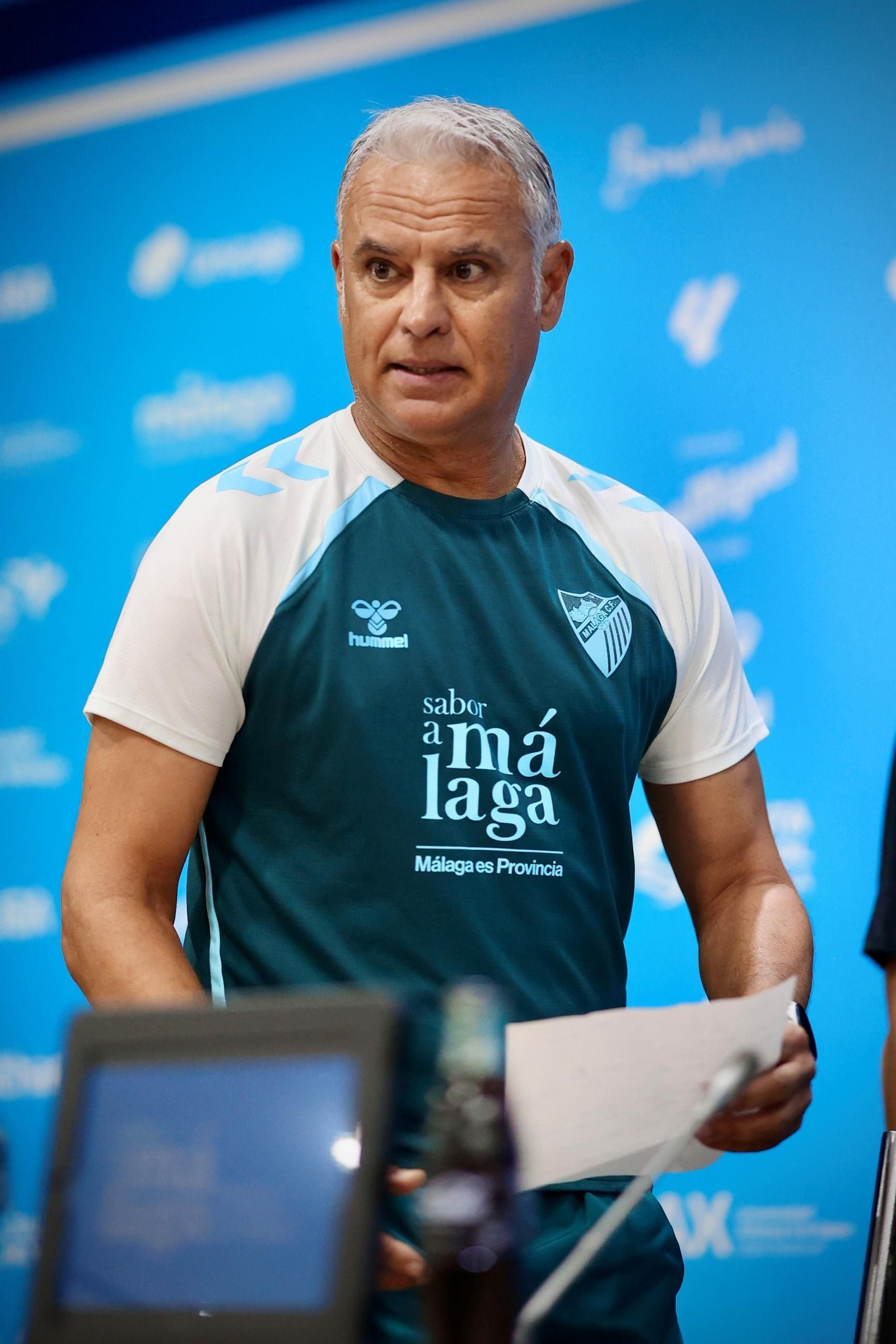 El paso de Sergio Pellicer por el Málaga CF, en fotos