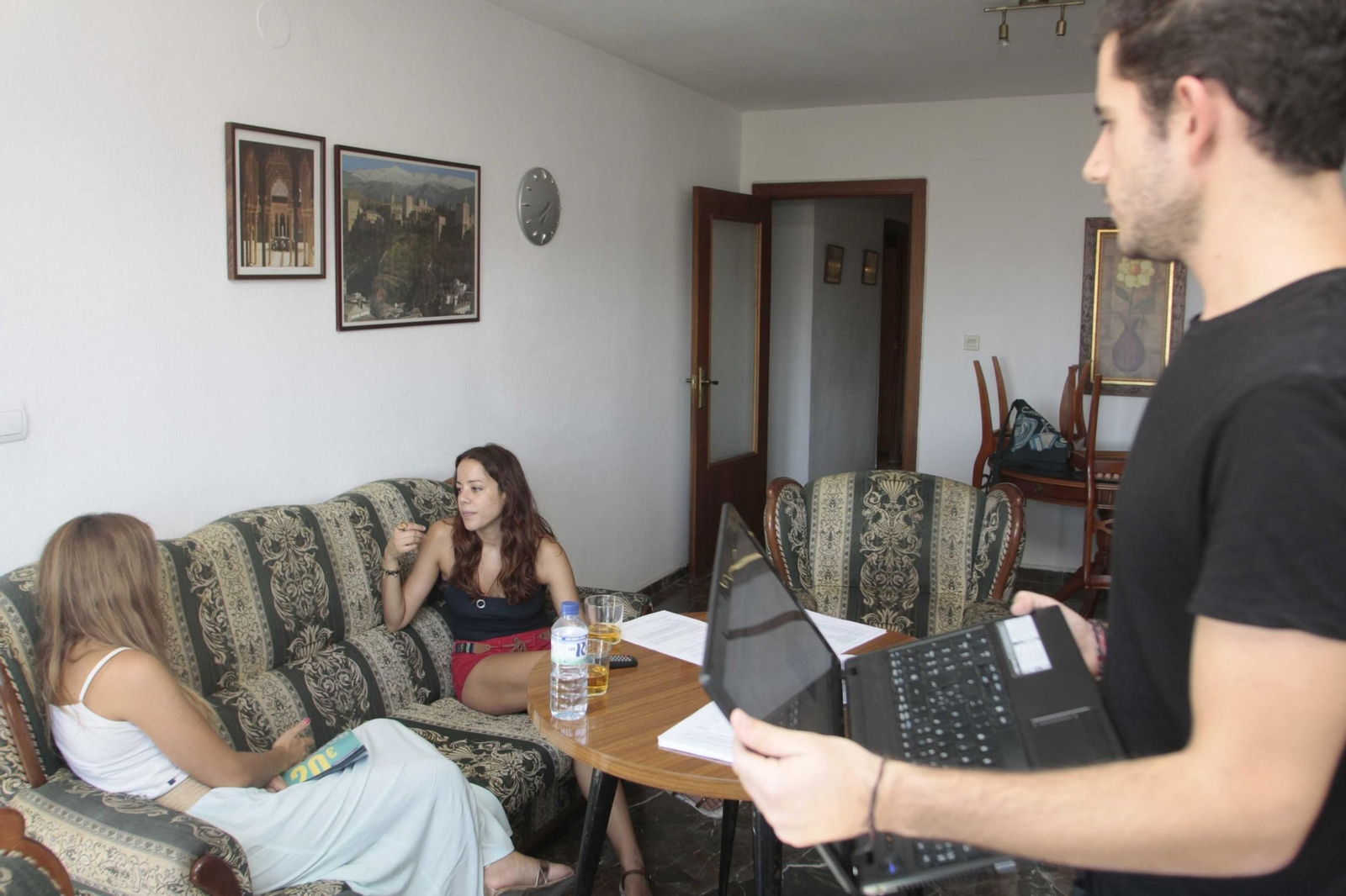 Estudiantes en un piso de alquiler en la provincia de Granada