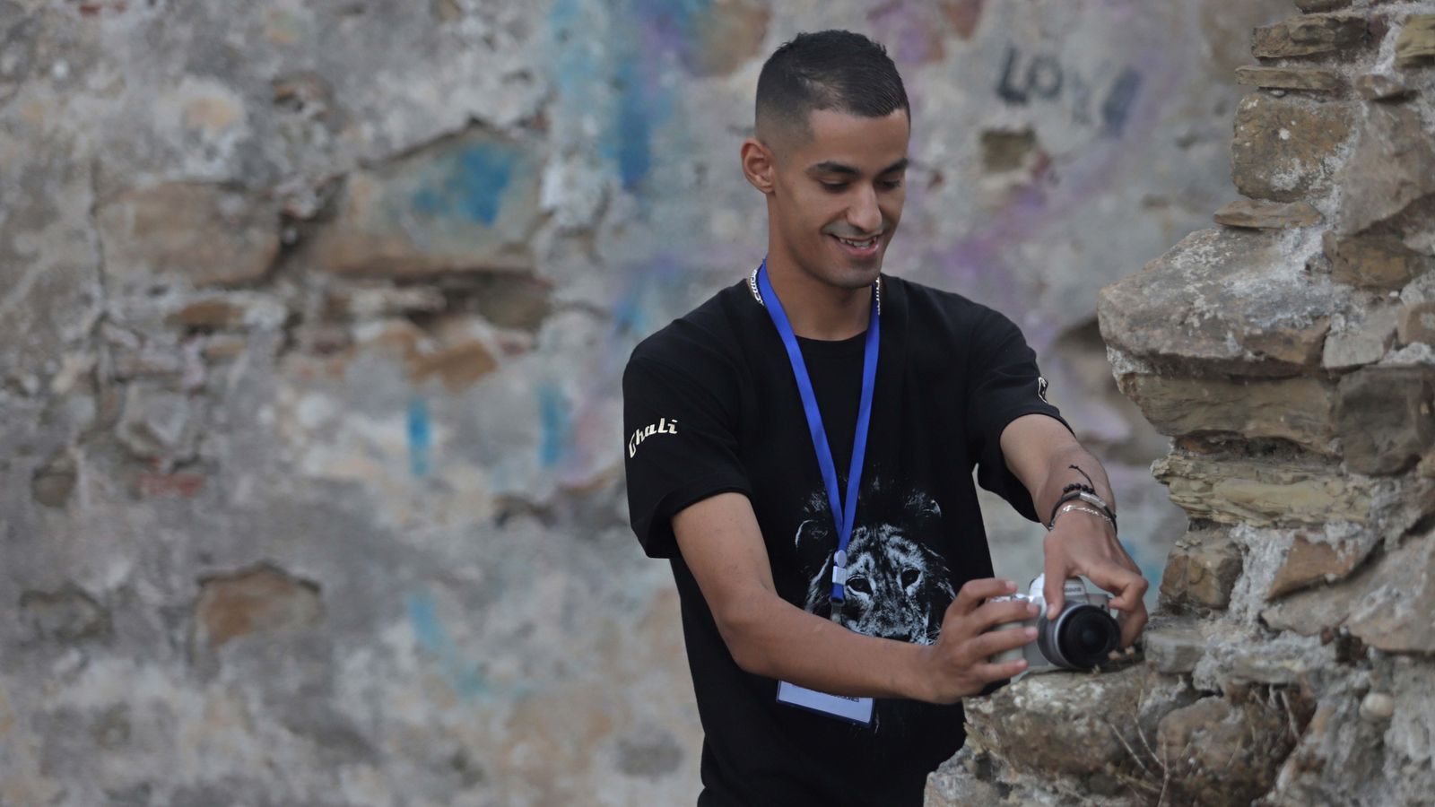 El fotógrafo y director Ghali Naoufal.