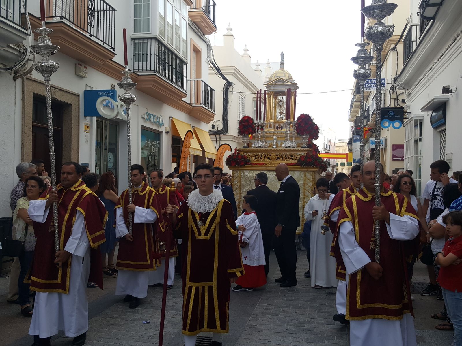 Imágenes del Corpus en Chiclana