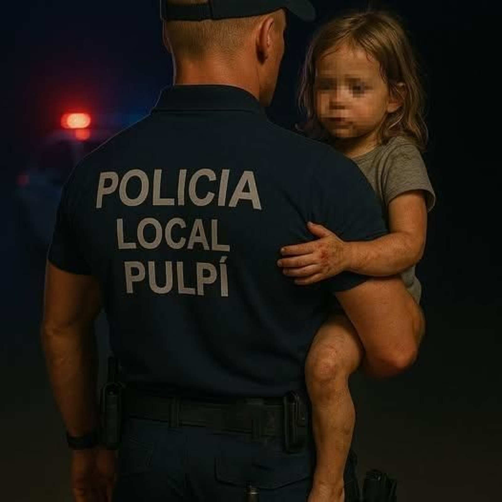 Imagen compartida por la Policía Local de Pulpí.