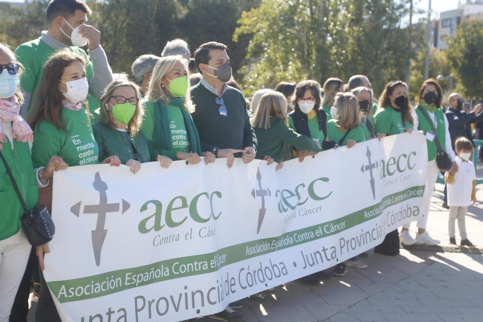 La marcha por la vida de la AECC en Córdoba, en fotografías