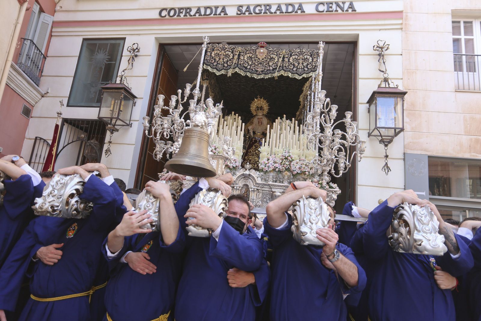 Las fotos de la Sagrada Cena, en el Jueves Santo de Málaga