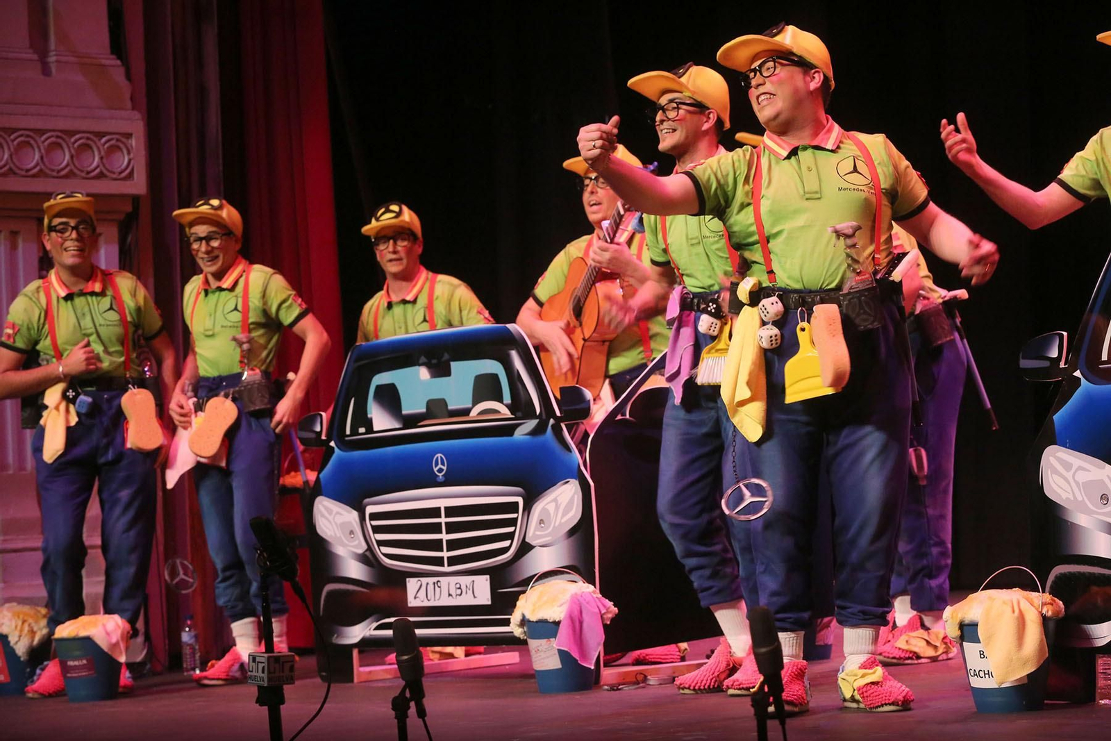 Cuarto día de preliminares del Carnaval Colombino en imágenes