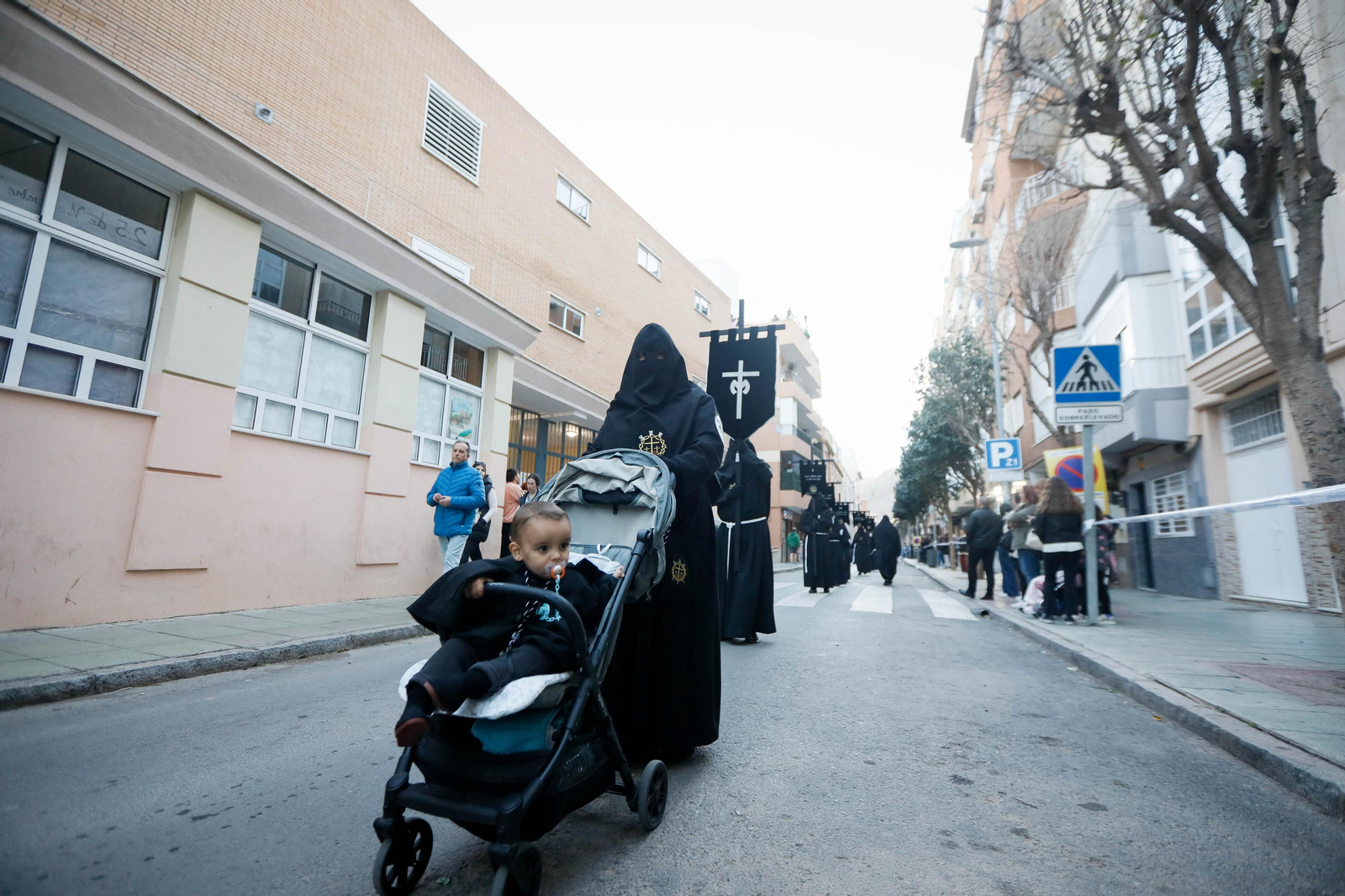 La procesión del Calvario, en imágenes