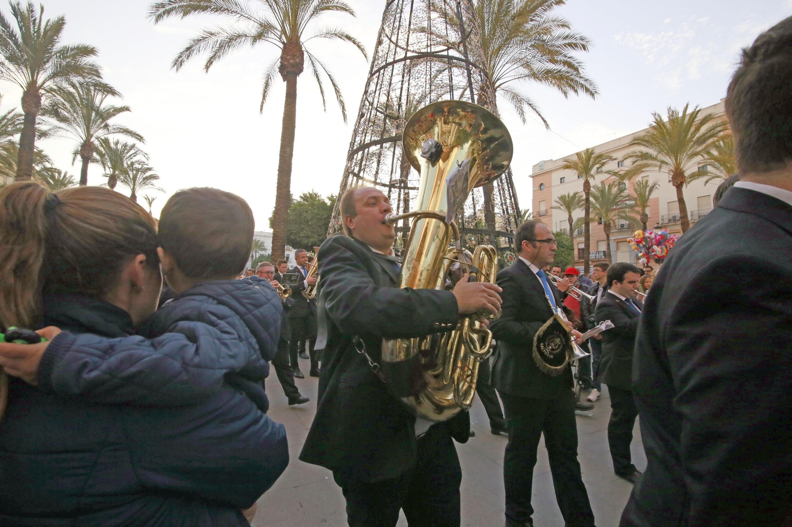 Procesión de La Virgen de la Concepción de vuelta a las Viñas