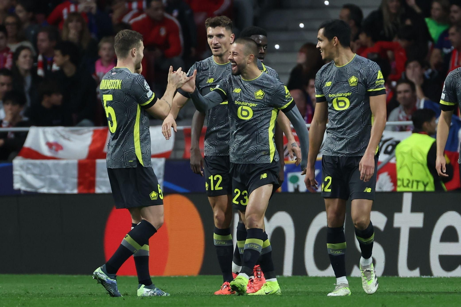 Las mejores imágenes del Atlético de Madrid en su duelo contra el Lille