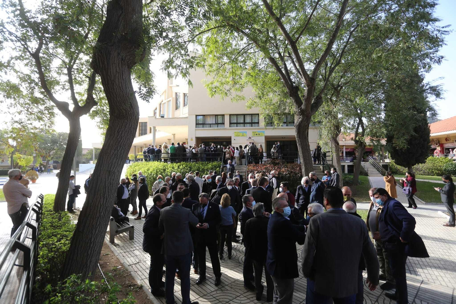 Despedida a Alfonso Queipo de Llano en Parcemasa.
