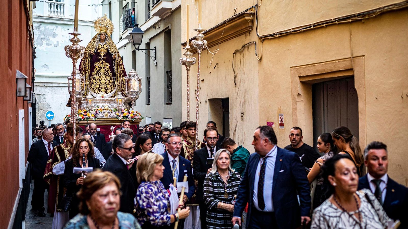 El encuentro del Señor de La Cena y la Virgen de los Dolores