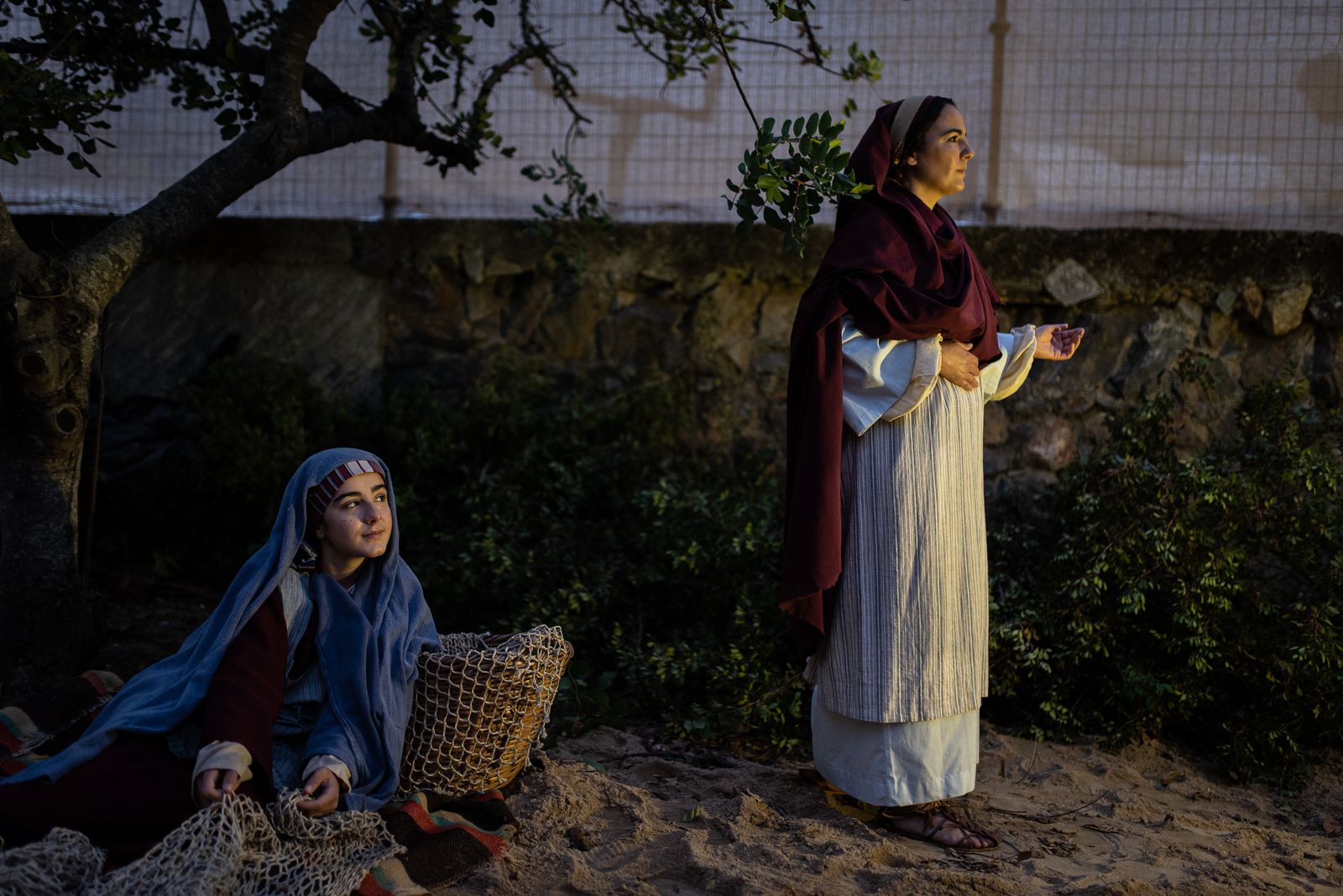 Imágenes: Una visita al Belén viviente de Higuera de la Sierra