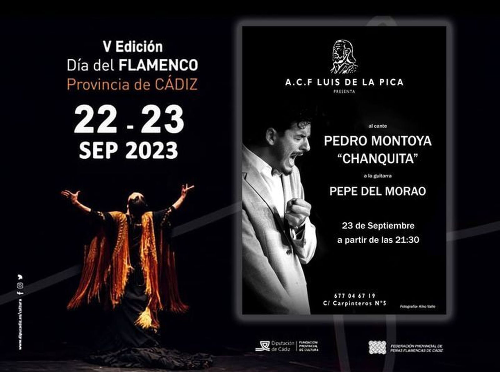 Agenda flamenca en Jerez de los días 22 y 23 de septiembre