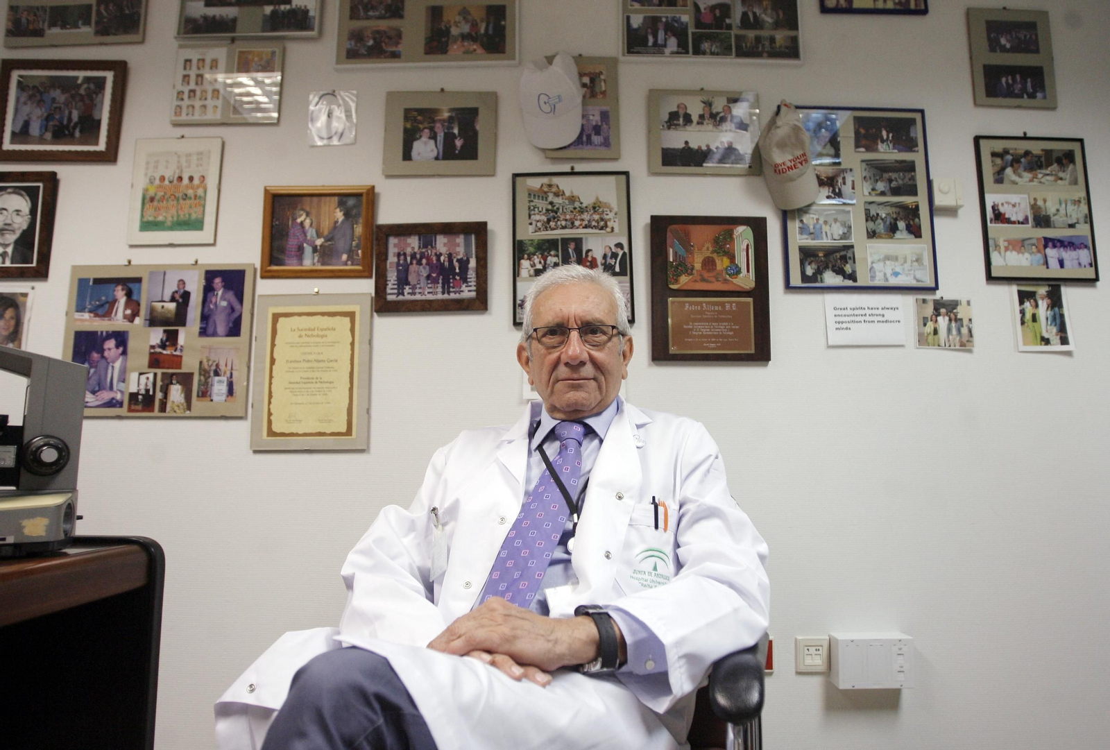 El nefrólogo Pedro Aljama.