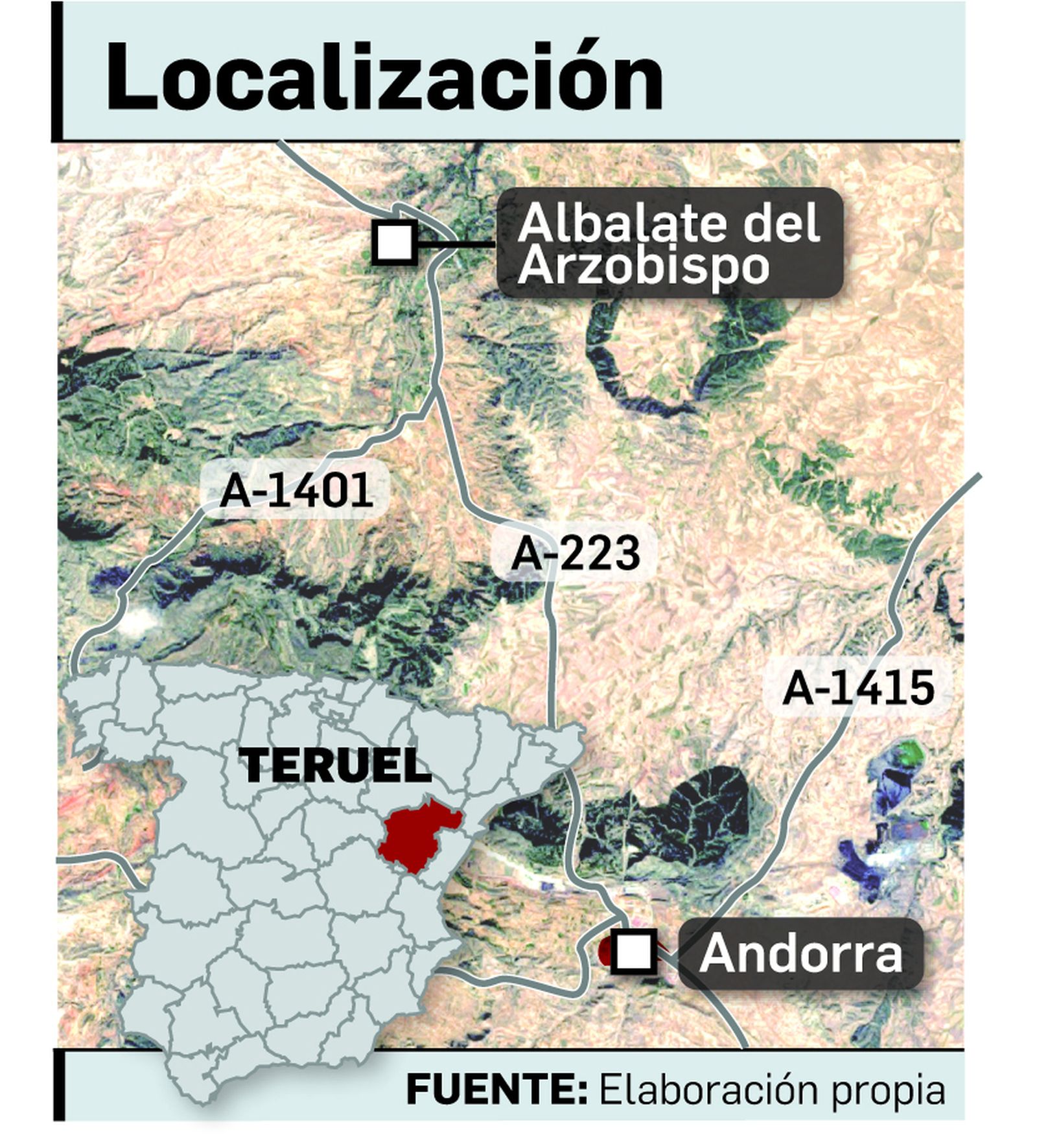 Tres muertos, dos de ellos guardias civiles, en un tiroteo en Teruel
