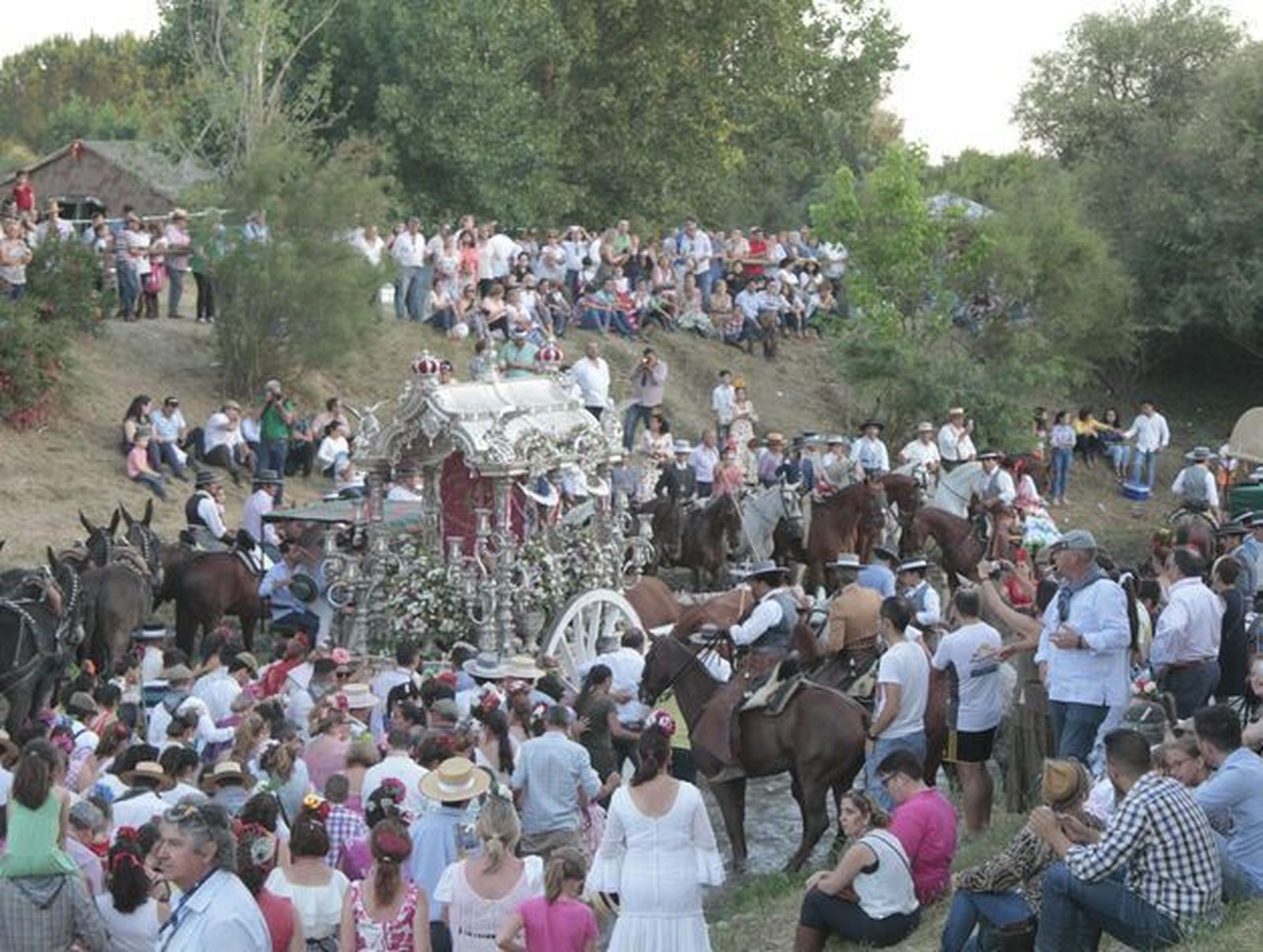 Los horarios de paso de las hermandades del Rocío 2024 por el Vado del Quema