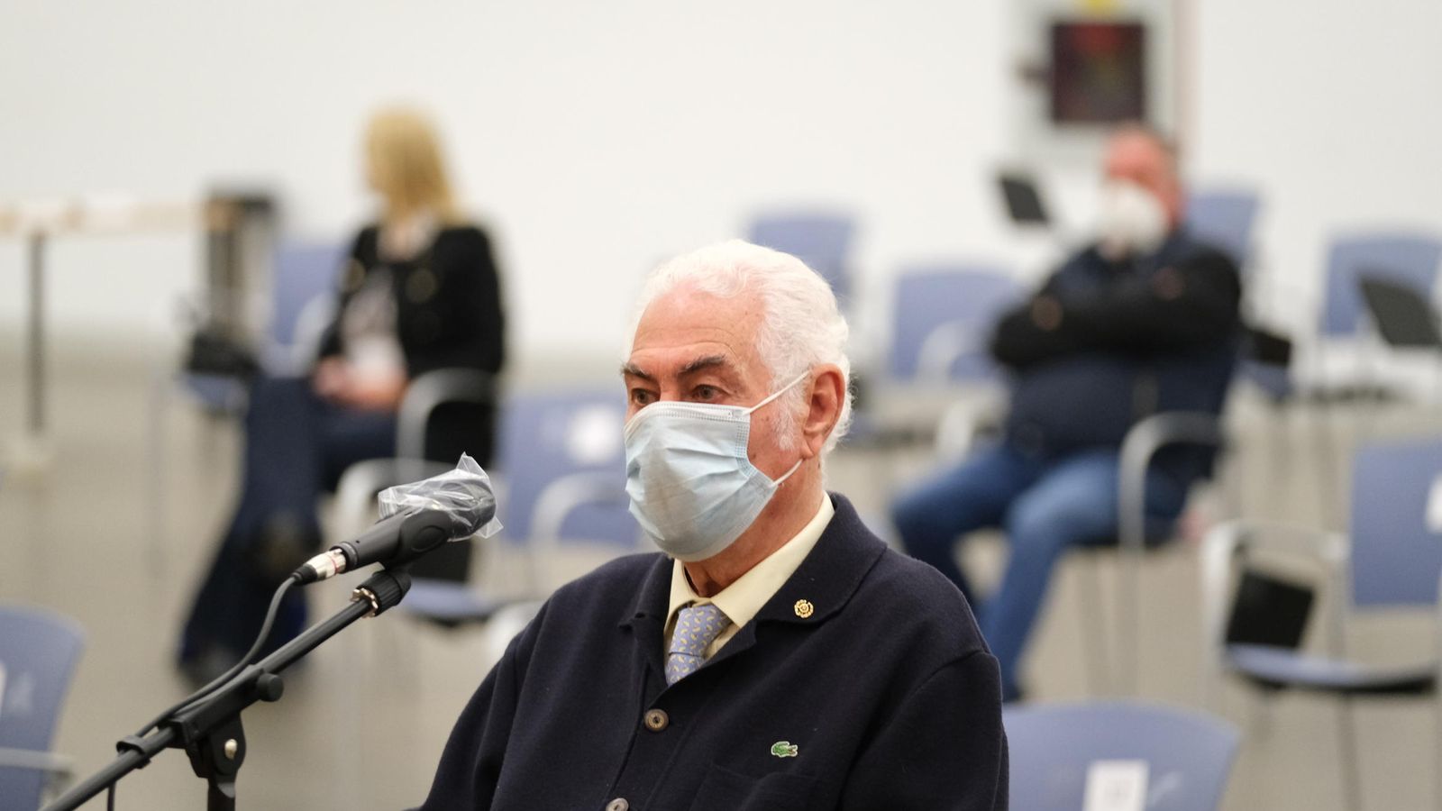Manuel Caballos, exgerente de ElSur, durante su declaración este martes.
