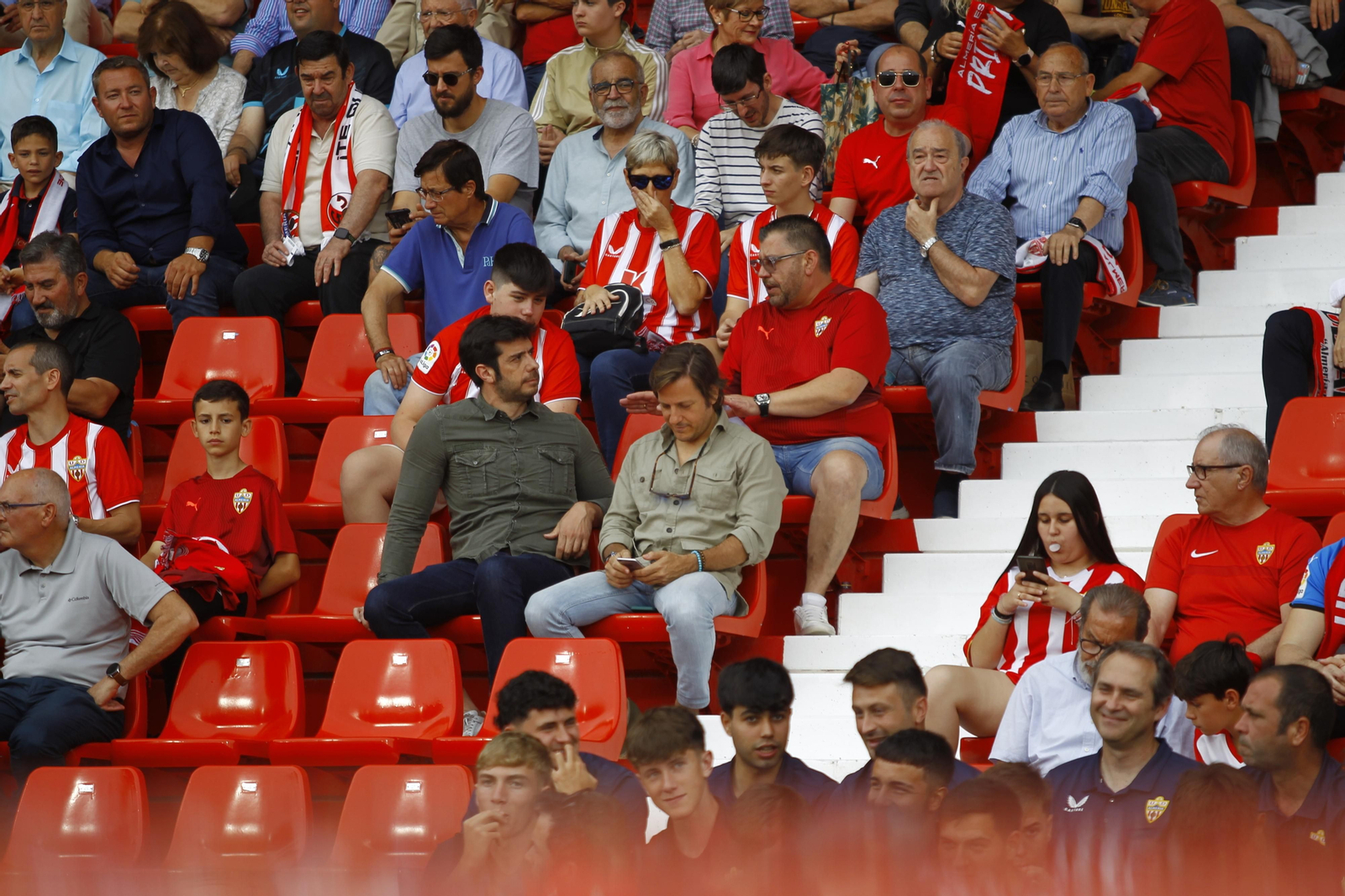 Imágenes del partido U.D. Almería-Elche C.F.