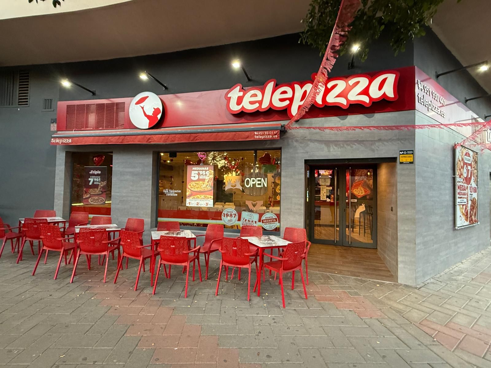 Telepizza en Málaga