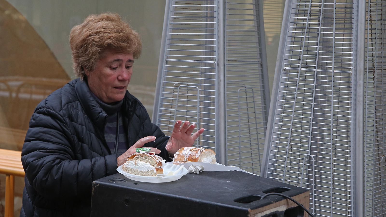 Fotos del II Roscón de Reyes gigante en Algeciras