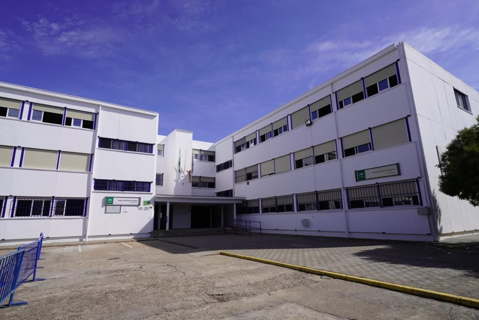 Instituto de Secundaria Los Pedroches, en Pozoblanco.