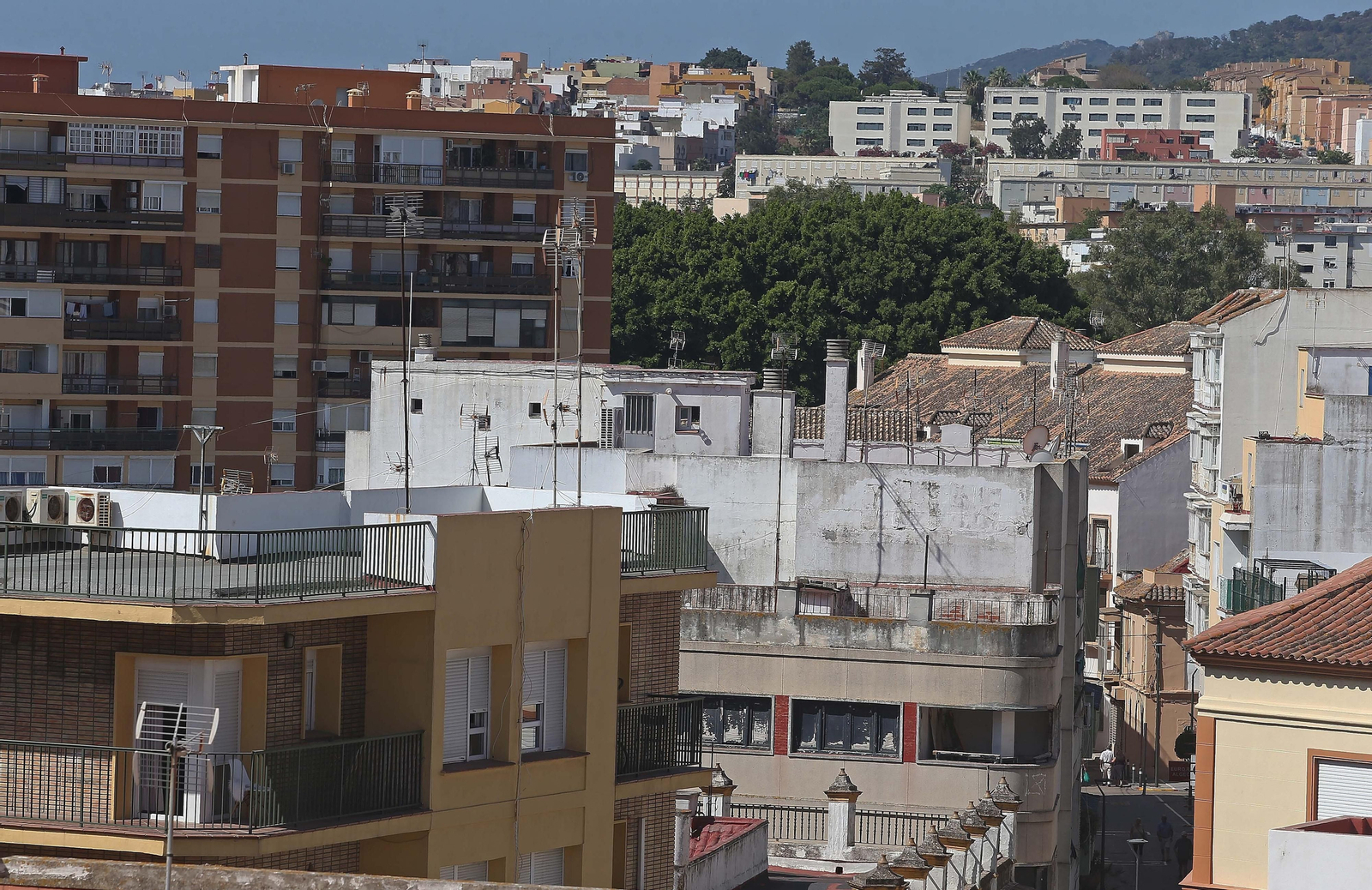 El barrio de La Caridad de Algeciras, en imágenes