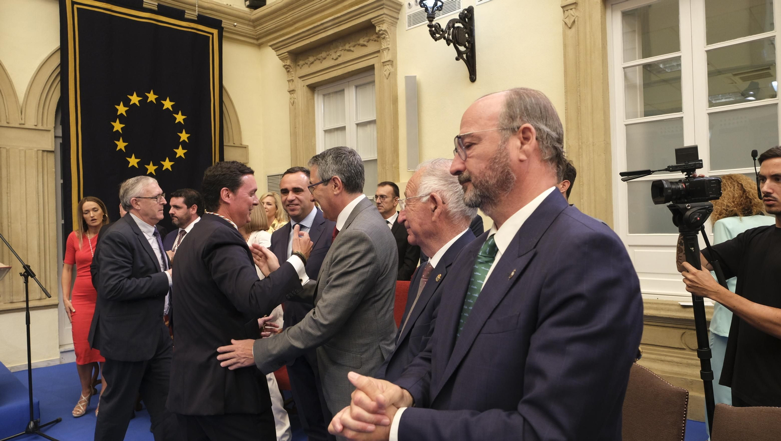 Imágenes del acto de constitución de la Diputación de Almería