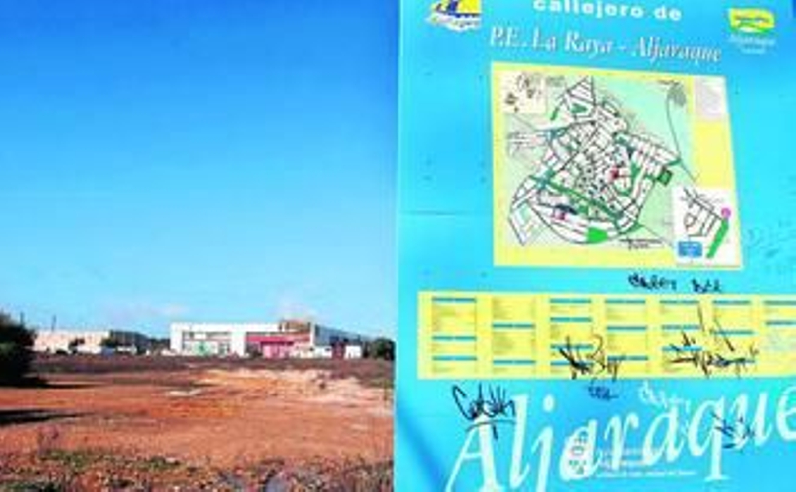 Solar que ocupará el futuro desarrollo industrial de Aljaraque cuando se ejecute el PCTH.