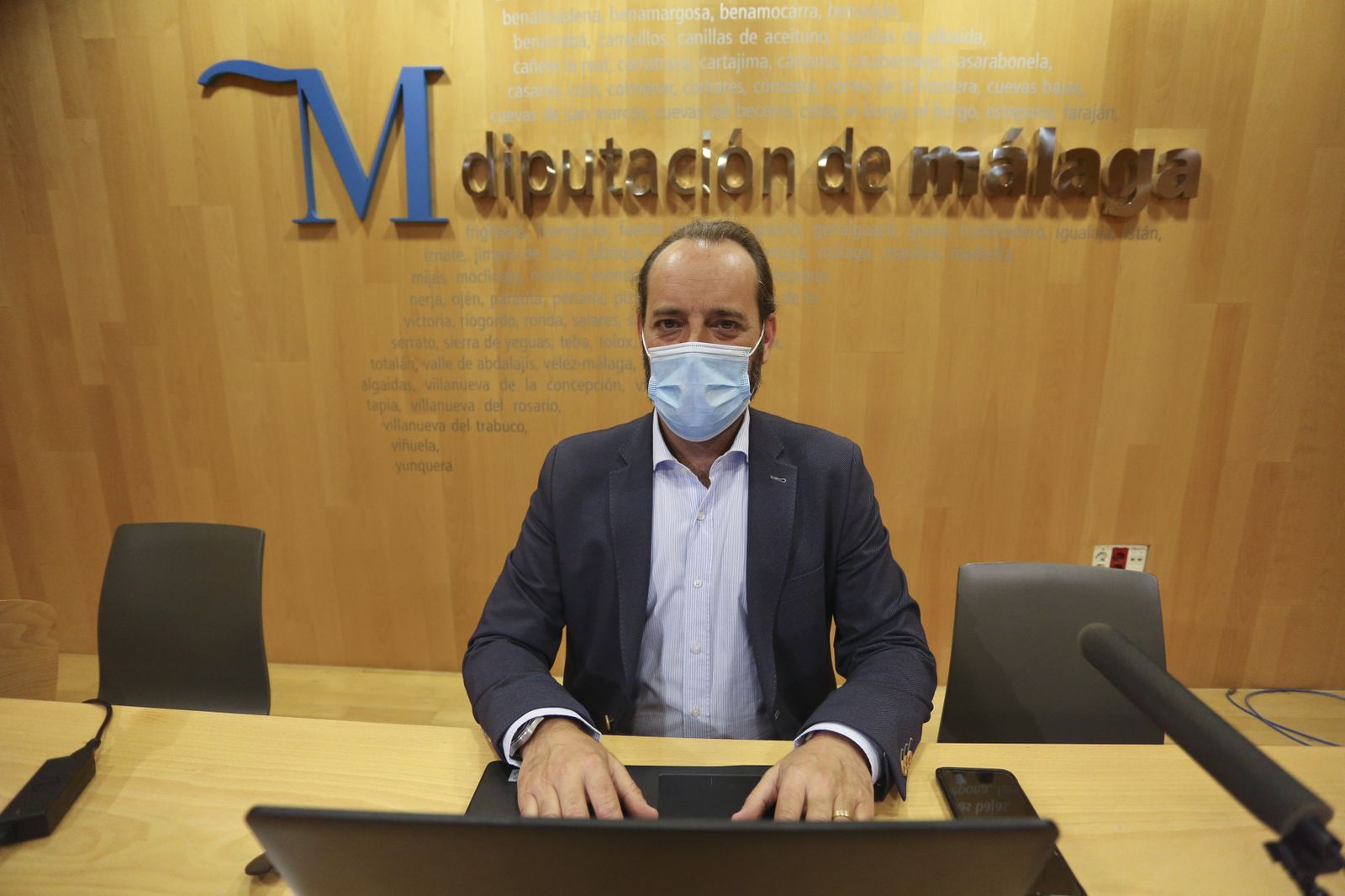 Cassá, la semana pasada antes de un Pleno.