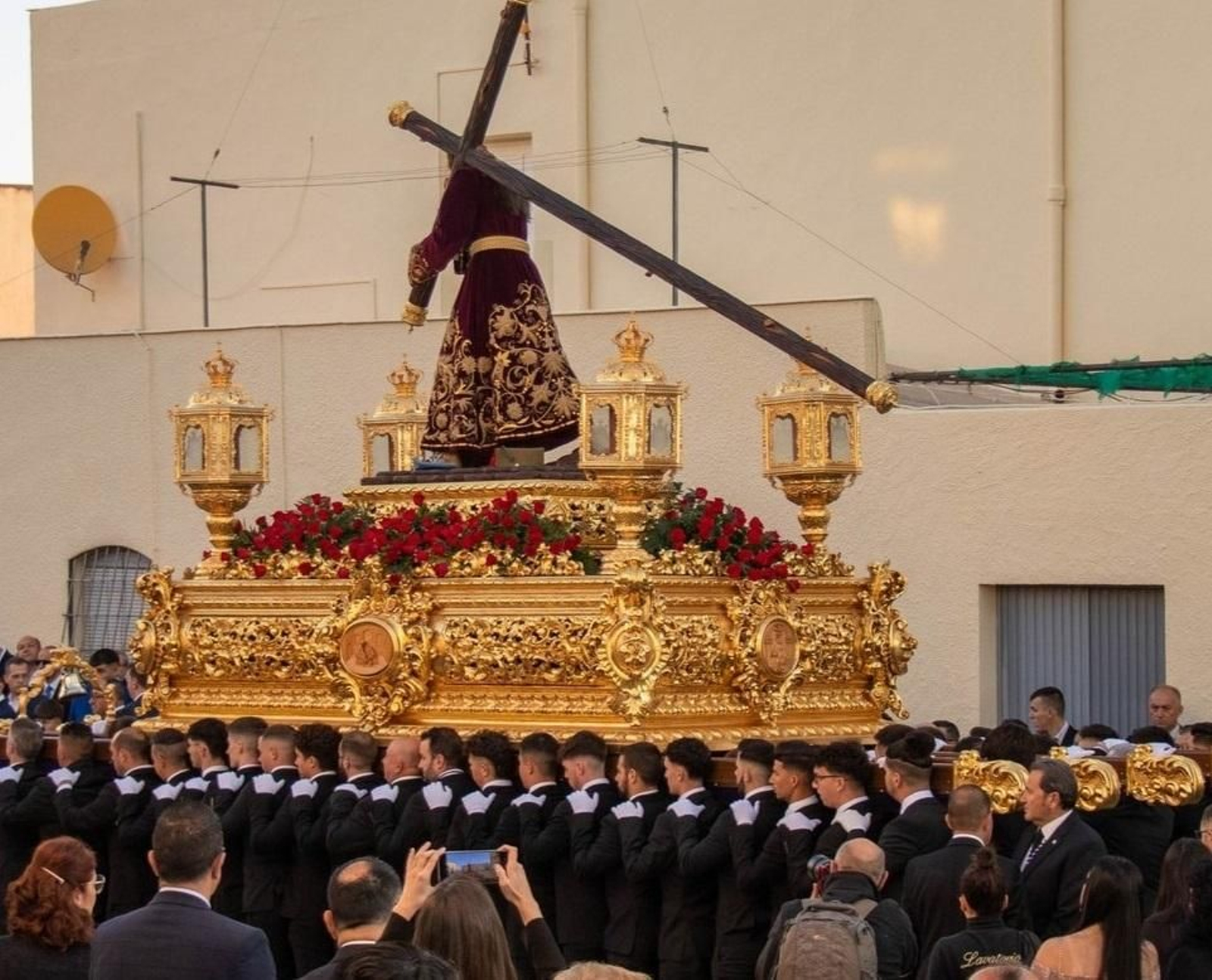 Paso procesional de Nuestro Padre Jesús Nazareno de Vera.