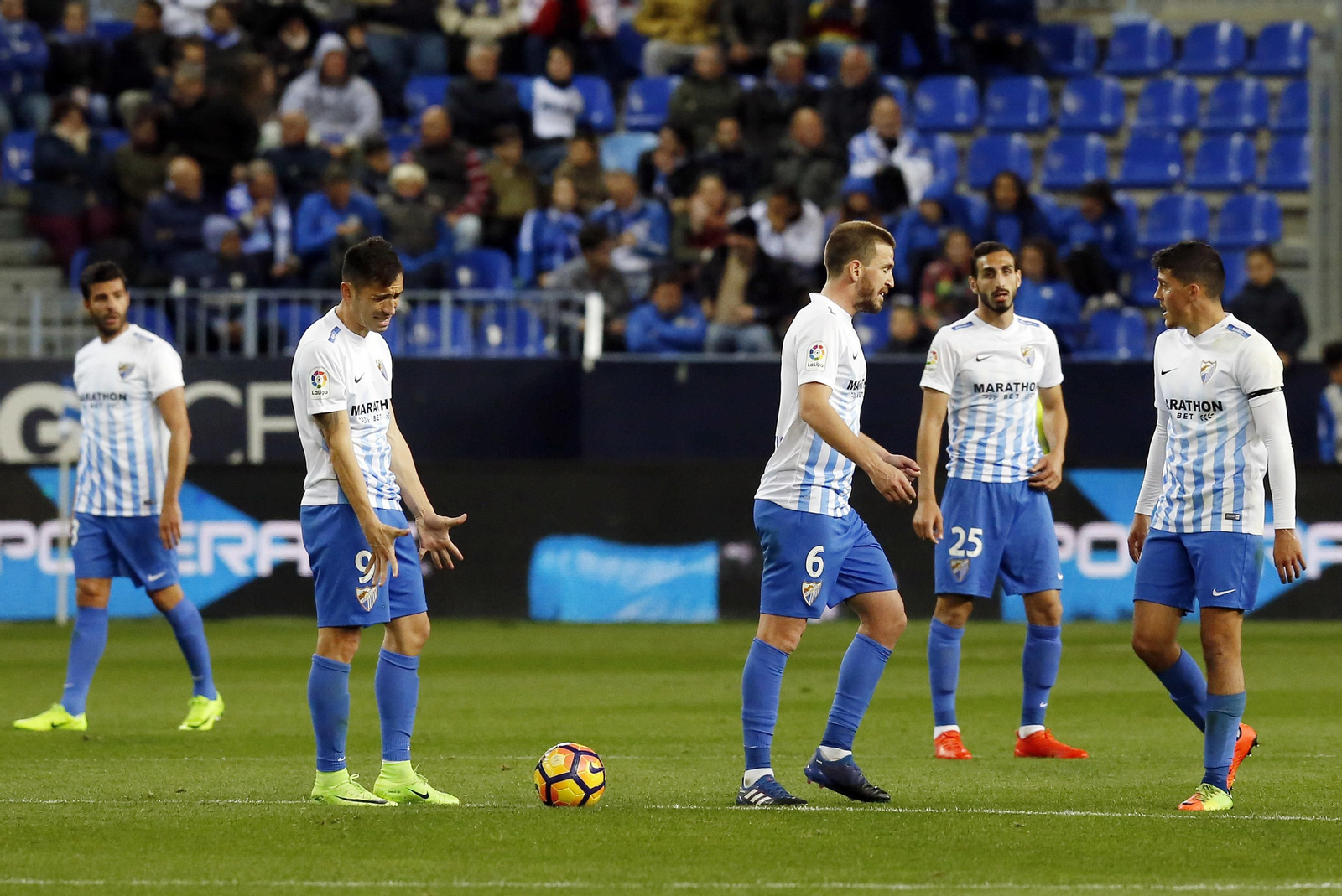 Las imágenes del Málaga-Betis
