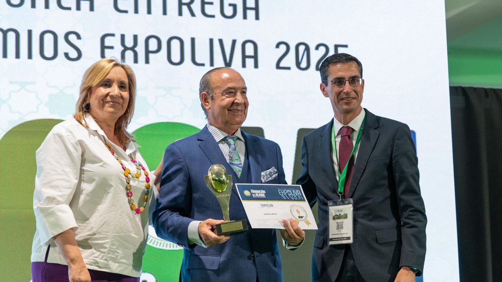 Entrega de los premios internacionales Expoliva 2025