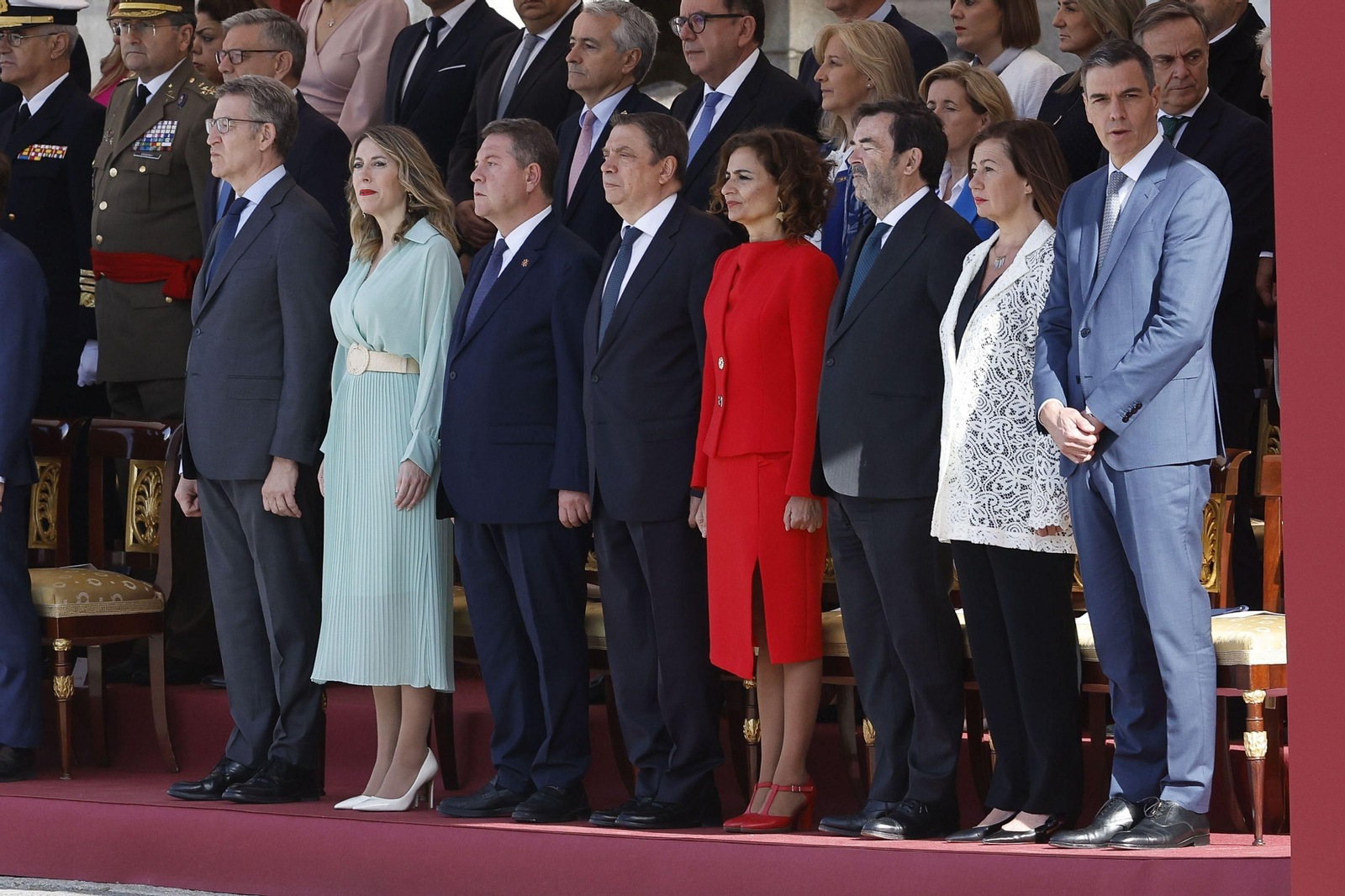 Los Reyes presiden los actos del bicentenario de la Policía Nacional